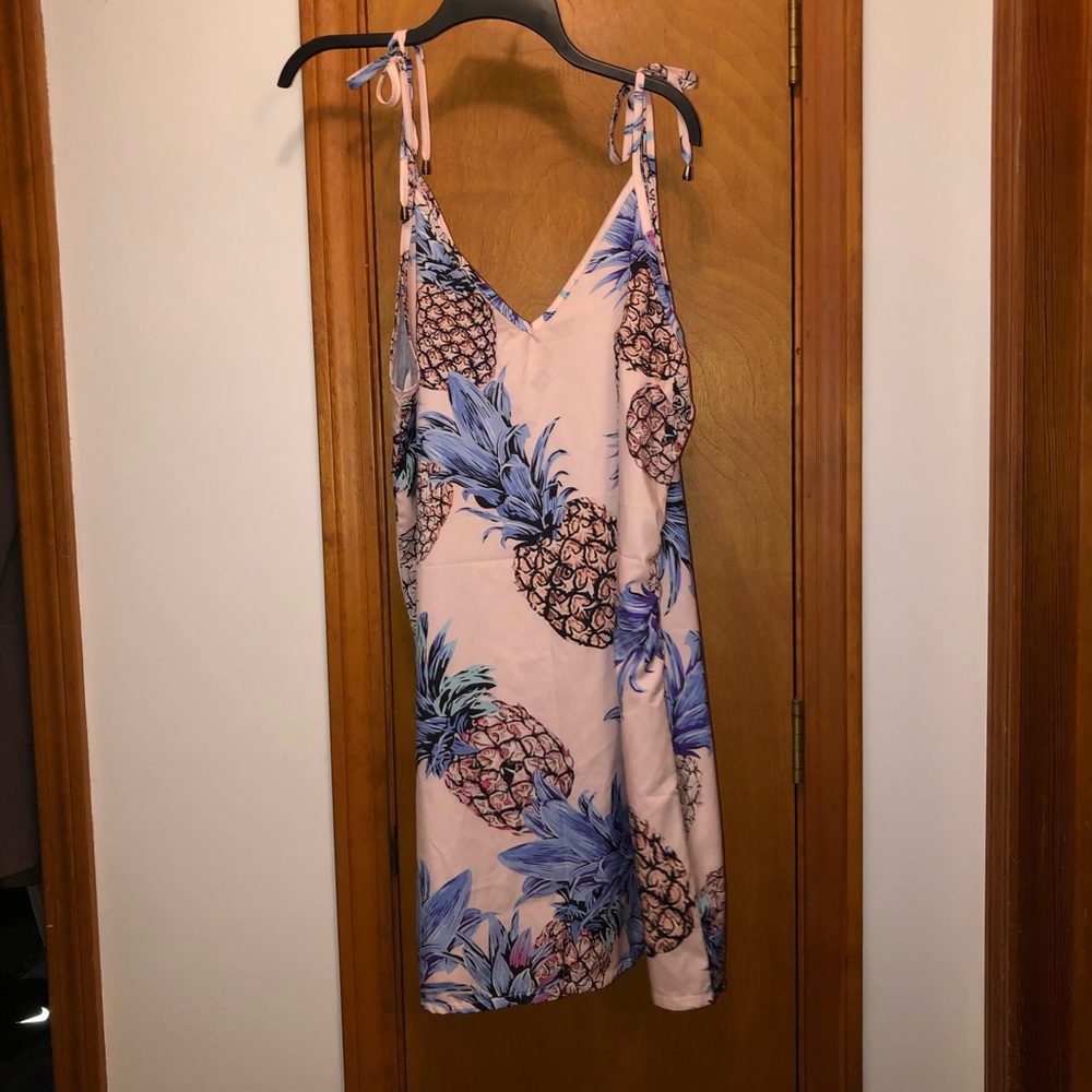 Pineapple sun dress